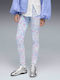 Kinderleggings Sport Lang Blau Blau