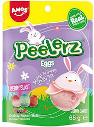 Amos Peelerz Gummy Eggs Berry Flavor 65g