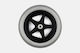 Recomedic Wheelchair Wheel 01-K-200/30-PUS-P-5