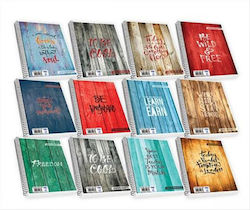 Super Spiral Notebook Ruled B5 Various Designs