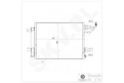 Ψυγείο Κλιματισμού Mitsubishi Colt Vi Smart Forfour Mr568975