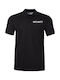 Men's Dry Fit Polo Shirt Security Print Black