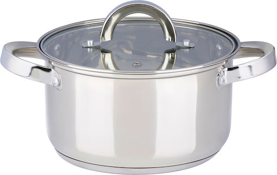 Alpina Deep Stainless Steel Steam Pot 2.4lt / 18cm