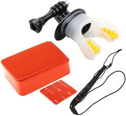 Mouth Mount Gopro Floating Block Rope Mouth Mount Gopro Floating Block Rope