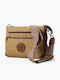 Women's Shoulder Bag Dark Beige Straw