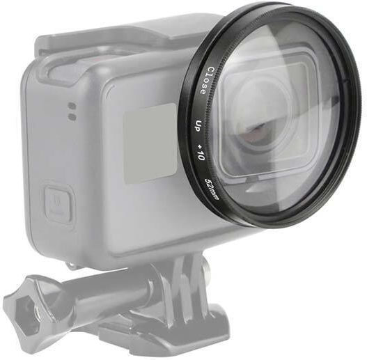 Filtru Close-up 10x Gopro Hero 5 6 7 Hero 2018 Adaptor 52mm