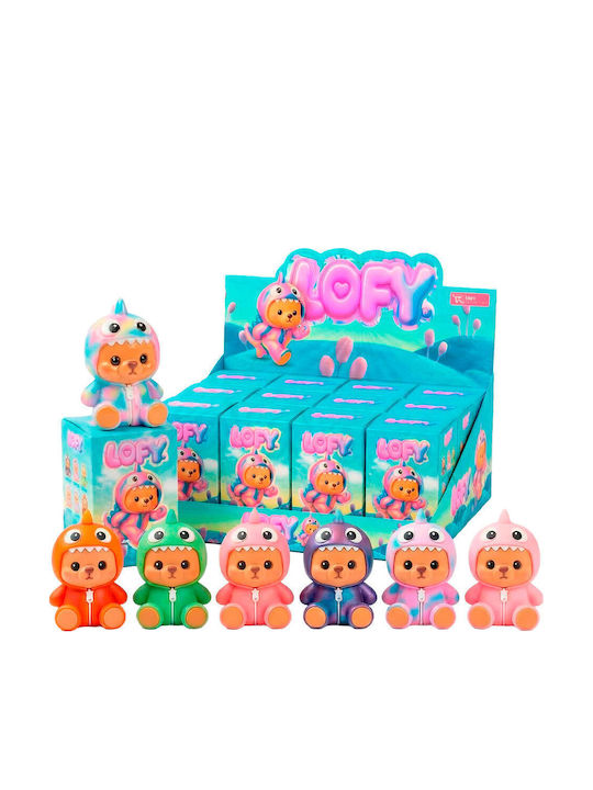 Lofy Bear Zufallsauswahl Blind Box Überraschen Pvc Puppe Schlüsselanhänger 12 Stück