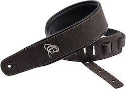 Ortega Gitarrengurt Osar-2 Synthetisches Leder & Leder Braune Länge Bis Zu 1450 Mm Breite 70 Mm