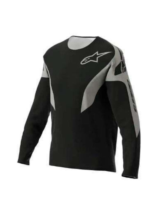 Alpinestars Мъжка Дълъг Ръкав Блуза Планинско Колоездене Черна