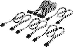 Corsair Premium Individually Sleeved - Cable Μα...
