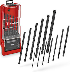 Einhell Hss-r Din 338 Metal Drill Bit Set 1.5 6.5 Mm 13 Pieces Einhell Hss-r Din 338 Metal Drill Bit Set 1.5 6.5 Mm 13 Pieces