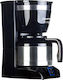 Telemax Ideakitchen CM-108T 35-1080 Cafetieră Filtru 800W Negru