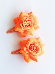 Foxy Haarspangen Orange