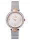 Alviero Martini 1a Classe Womens Watch 32mm Battery with Silver Metal Bracelet