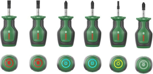 Bosch 6 Magnetic Precision Screwdriver Set
