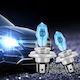 Lămpi Auto H4 Halogen 5000K Alb Rece 12V 55W 2 Bucăți