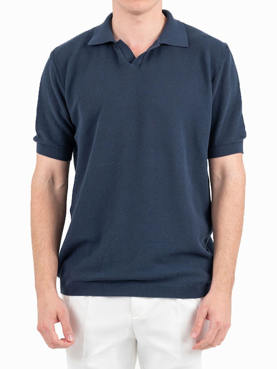 Vittorio Artist Polo Blouse Blue