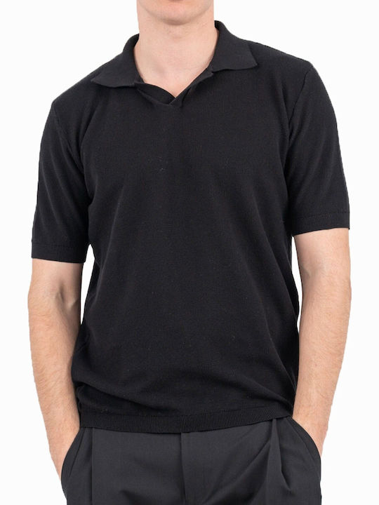 Vittorio Artist Polo Blouse Black