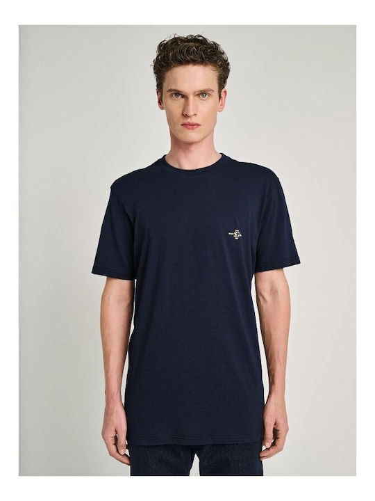 Staff Short Sleeve Blouse Navy Blue