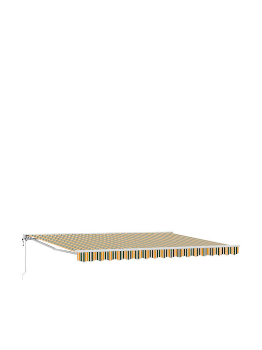 vidaXL Terrasse Zelt mit LEDs Grüne 5x3m