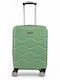 Greenwich Polo Club Cabin Hard Green Suitcase with 4 Wheels