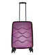 Greenwich Polo Club Cabin Hard Burgundy Suitcase with 4 Wheels