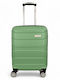 Greenwich Polo Club Hard Green Travel Suitcase with 4 Wheels