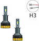 Car Lamp H3 LED 6500K Cold White 12-24V 140W