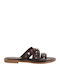 Women's Flat Sandals Brown