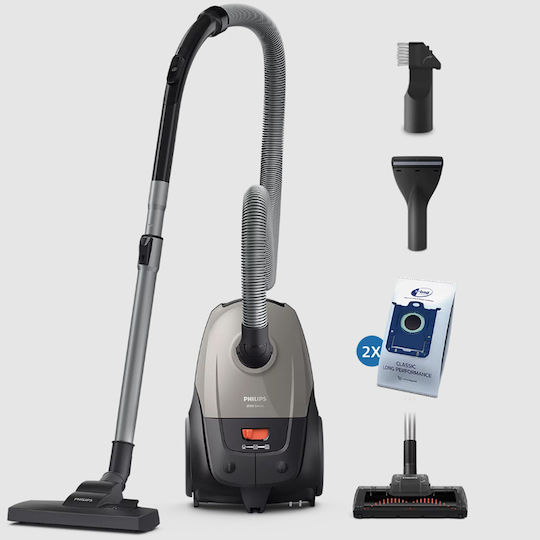 Philips XD2152/12 Electric Vacuum Cleaner 800W Bagged 3L Gray