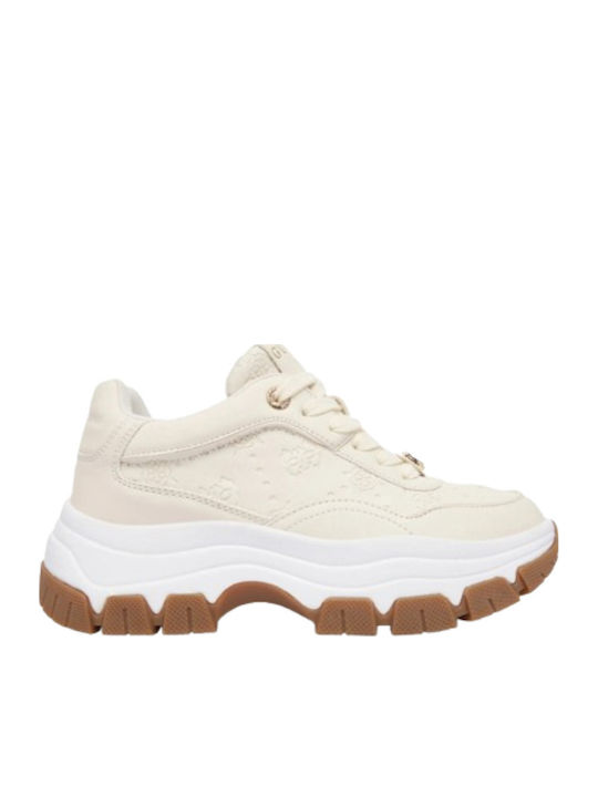 Guess Damen Sneakers Creme