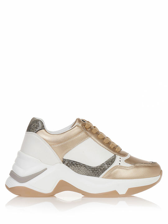 Tsoukalas Women's Sneakers Gold