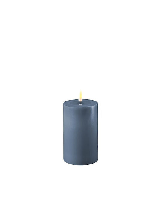 Deluxe Home Art Decorative LED Candle Table Lamp 7.5x7.5x12.5cm