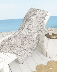 Nima Πετσέτα Microfiber Σώματος Γκρι 160x80εκ.