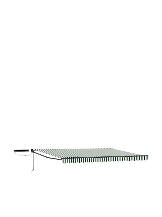 vidaXL Terrasse Zelt Grüne 4x3m