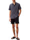 Herren-Shorts Regular Fit Blau