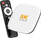 H96 Max TV Box M2 Plus 8K UHD с Wi-Fi USB 2.0 4GB RAM и 32GB Вградена Памет с Операционна Система Android 14.0 и Google Assistant