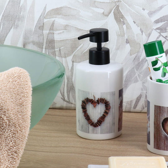 Dispenser Μεταλλικό Εκρού 320ml