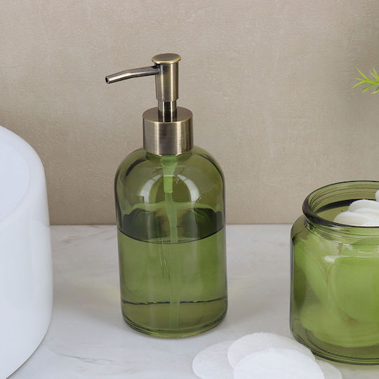 Dispenser Γυάλινο Πράσινο 410ml
