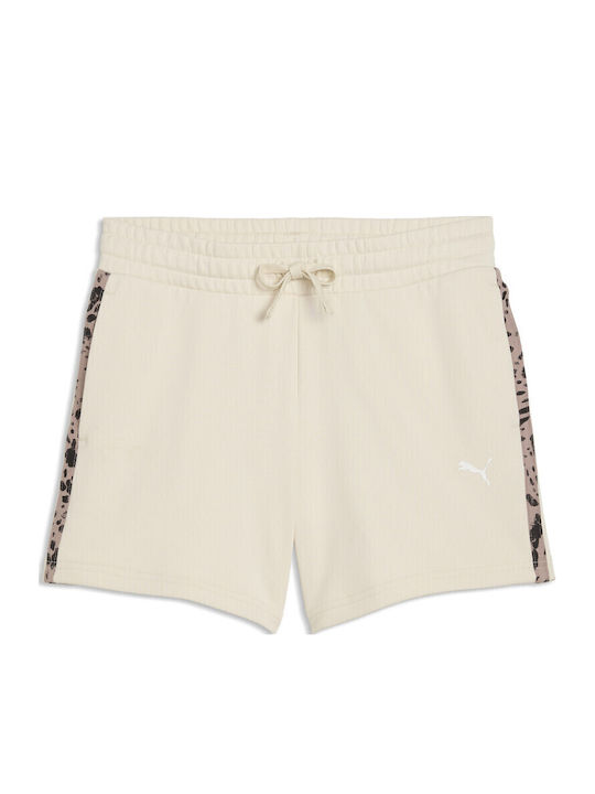 PUMA Ess Pantaloni Scurți Sport Pentru Femei Bej PUMA Ess Pantaloni Scurți Sport Pentru Femei Bej