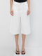Women's Jean Bermuda White