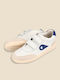 Kids Sneakers with Hoop & Loop Closure Blue