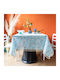 FRIPIA FRIPIA Leinen Tischdecke Hellblau 140x220cm