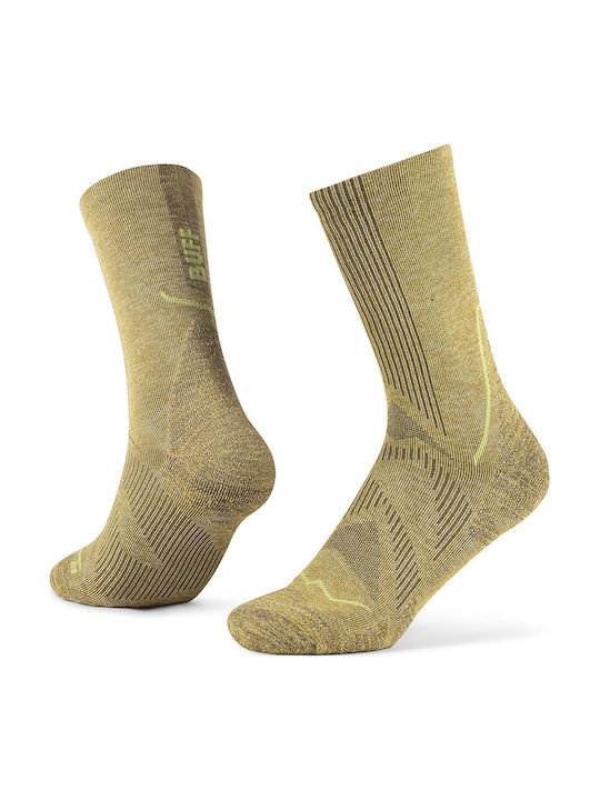 Buff Running Socks Beige 1 Pair