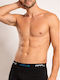 Herren Boxershorts Schwarz mit Mustern