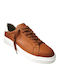 Herren Freizeitschuhe Anatomisch Leder Tabak Braun