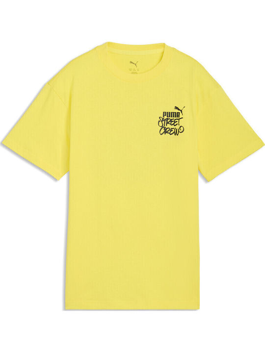 PUMA Tricou Galben Pentru Copii Graphic Tee 692119-35 | Skroutz