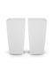 Vevor Set of 2 White Plastic Planter Boxes
