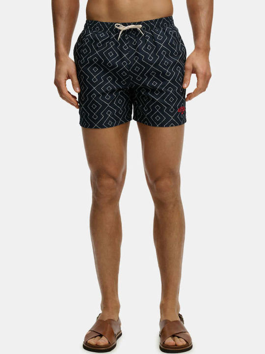 Superdry Stud Herren-Bademode Kurze Hosen Blau