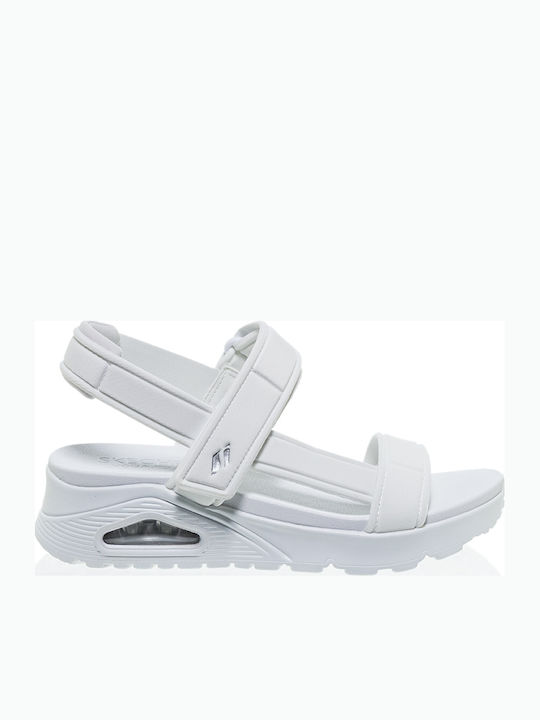 Skechers Summer Stard 2 Γυναικεία Σανδάλια Λευκά